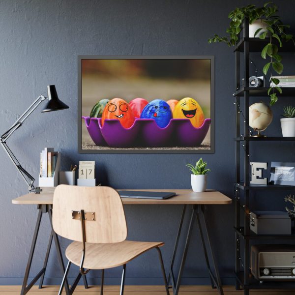Funny Colorful Framed Poster