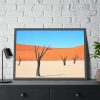 93855-280.jpg Dead Tree on Desert Framed Poster