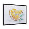 93855-286.jpg Orange, Lemon, Citrus, Lime, Slice Framed Poster