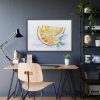 93855-287.jpg Orange, Lemon, Citrus, Lime, Slice Framed Poster