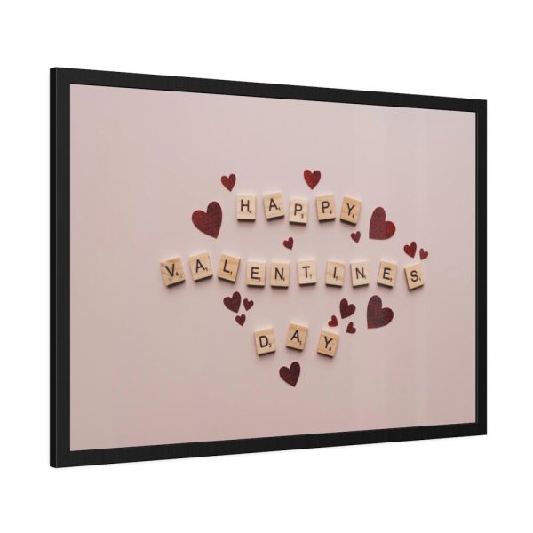 93855-29.jpg Happy Valentines Day Framed Poster