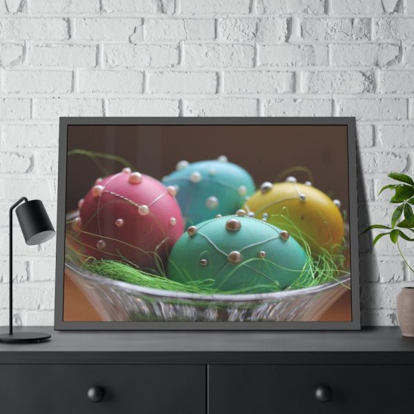 93855-300.jpg Easter Holiday Celebration Framed Poster
