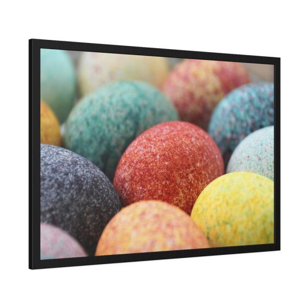 93855-302.jpg Beautiful Colorful Eggs Framed Poster