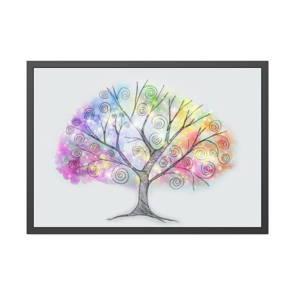 93855-321.jpg Tree Plant Crown Framed Poster
