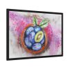 93855-326.jpg Plums, Plate, Fruit, Vitamins Framed Poster