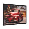 93855-33.jpg Vintage Christmas Pickup Framed Poster