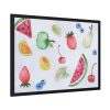 93855-330.jpg Fruit, Summer, Vitamins, Watercolor Framed Poster