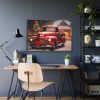 93855-34.jpg Vintage Christmas Pickup Framed Poster