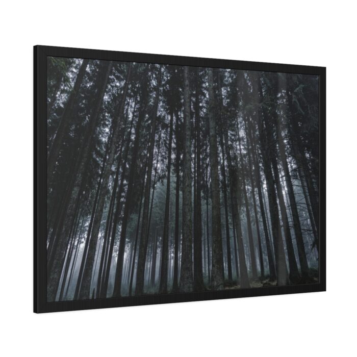 Cold Forests Trees Framed Poster - Image 6