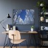 93855-359.jpg Snow Ponderosa Pines Trees Framed Poster