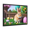 93855-386.jpg Easter Rabbit Framed Poster