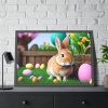 93855-388.jpg Easter Rabbit Framed Poster