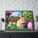 Easter Rabbit Framed Poster - Image 8