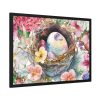 Easter Eggs In A Nest Framed Poster
