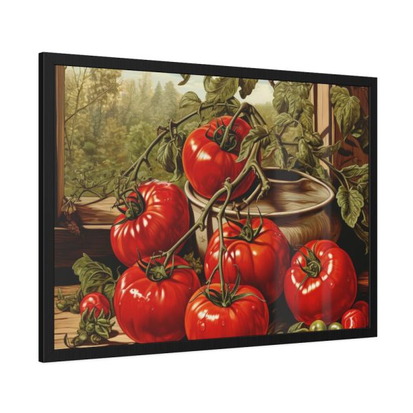 93855-410.jpg Cooking Tomatoes Framed Poster