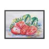 93855-449.jpg Strawberry, Watercolor, Drawing Framed Poster