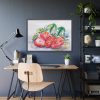 93855-451.jpg Strawberry, Watercolor, Drawing Framed Poster