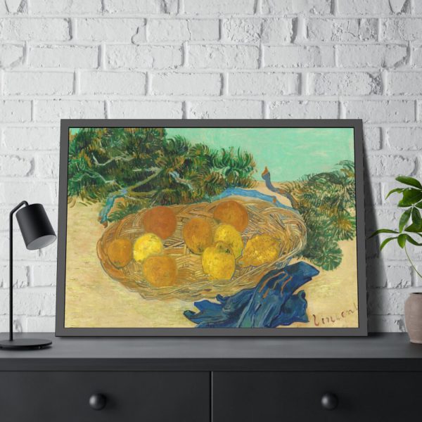 93855-468.jpg Van Gogh Stillleben Mit II Framed Poster