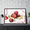 93855-476.jpg Still Life with Apples and Bananas by Charles Demuth Framed Poster