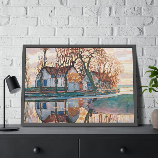 93855-492.jpg Farm by Piet Mondrian Framed Poster