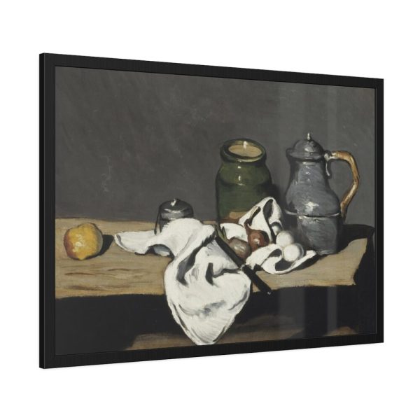 Paul Cezanne Still Life Framed Poster