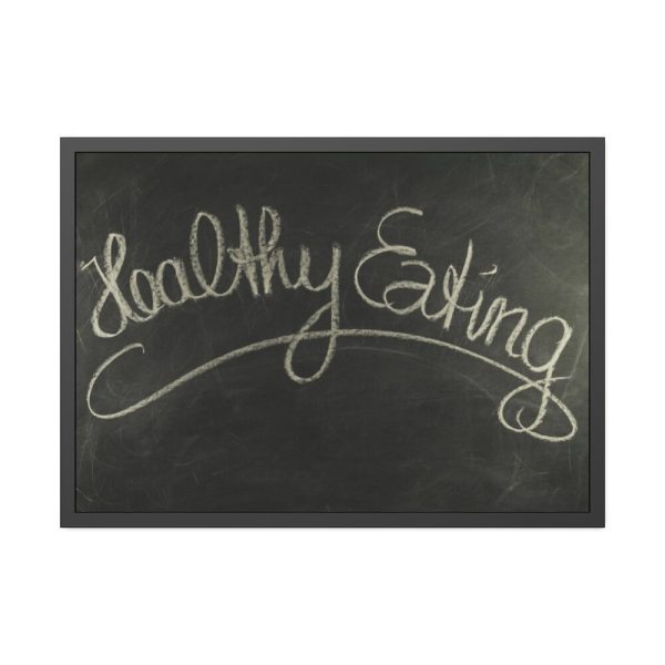 93855-513.jpg Healthy Eating Framed Poster