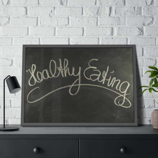 93855-516.jpg Healthy Eating Framed Poster