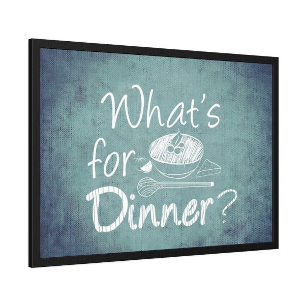 93855-526.jpg What's For Dinner Framed Poster