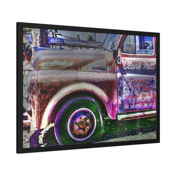 93855-53.jpg Vintage Pick-up Truck Framed Poster