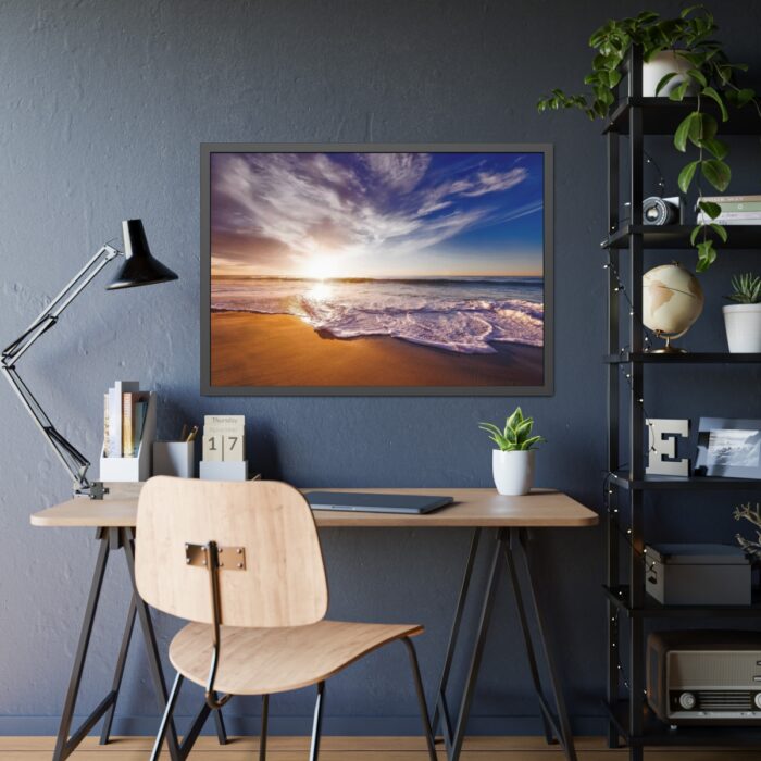 California Beach Framed Poster - Image 7
