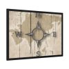 93855-554.jpg Compass Framed Poster