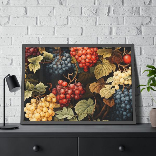 Autumn Berries Framed Poster