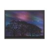 93855-565.jpg Tree Forest Starry Aurora Framed Poster