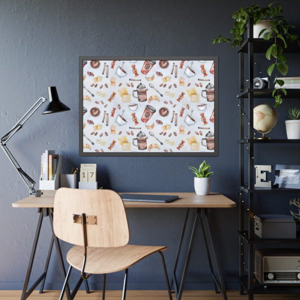 93855-579.jpg Coffee, Coffeemania, Coffee Lover Framed Poster