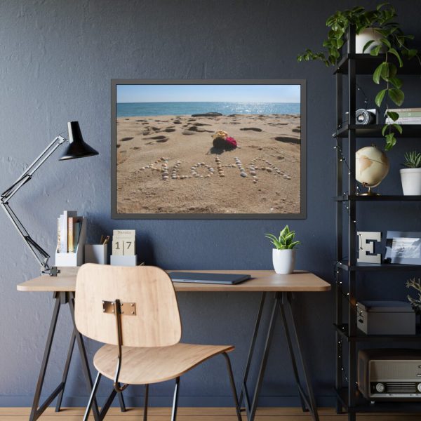 93855-583.jpg Aloha Hawaii Ocean Framed Poster