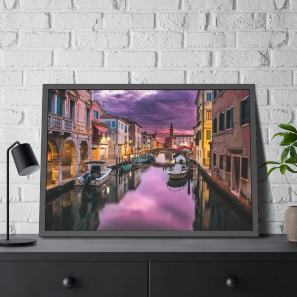 93855-608.jpg It is Italy City Venice Framed Poster