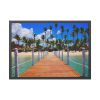 Tropics Palms Framed Poster