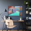 93855-615.jpg Channel Houses Italy Venice Framed Poster
