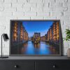 93855-673.jpg Canal Reflection Framed Poster