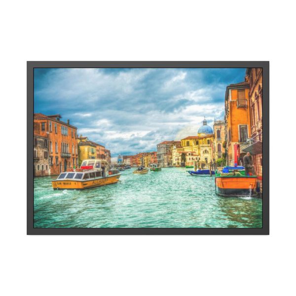 93855-682.jpg Italy Gondola Framed Poster