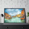 93855-685.jpg Italy Gondola Framed Poster