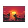 Orange Sky Framed Poster