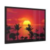 Orange Sky Framed Poster