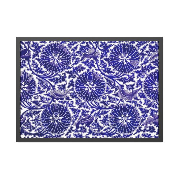 93855-8.jpg Asian Pattern Framed Poster