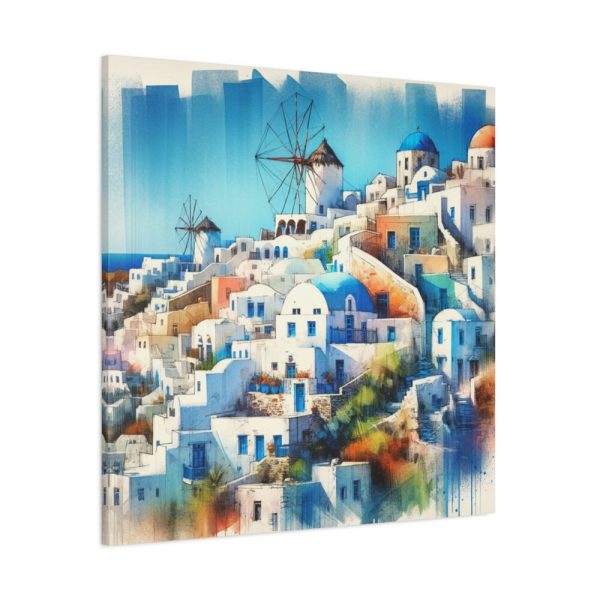 Beautiful Greek Island II Standard Canvas
