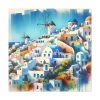 Beautiful Greek Island II Standard Canvas