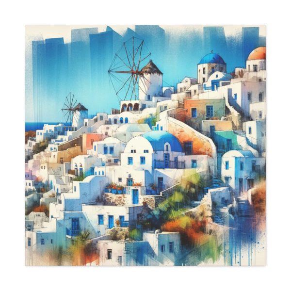 Beautiful Greek Island II Standard Canvas
