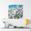 Beautiful Greek Island II Standard Canvas