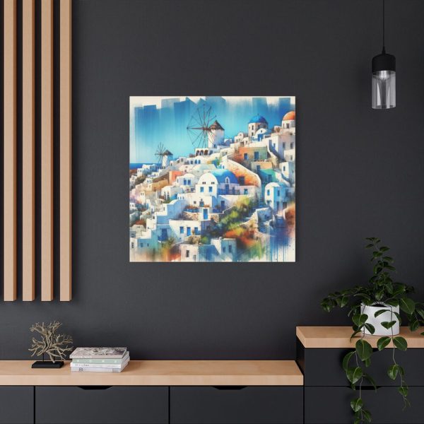 Beautiful Greek Island II Standard Canvas