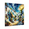 Greek Street Mood Standard Canvas